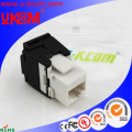 High quality easy install toolless Cat6 Cat7 UTP RJ45 keystone jack